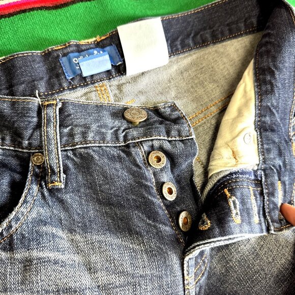 RARE adidas Originals Jeans Mens 30x32 (Act‎ 30x30) 3 Stripe Whiskered Y2K Style - Picture 7 of 10